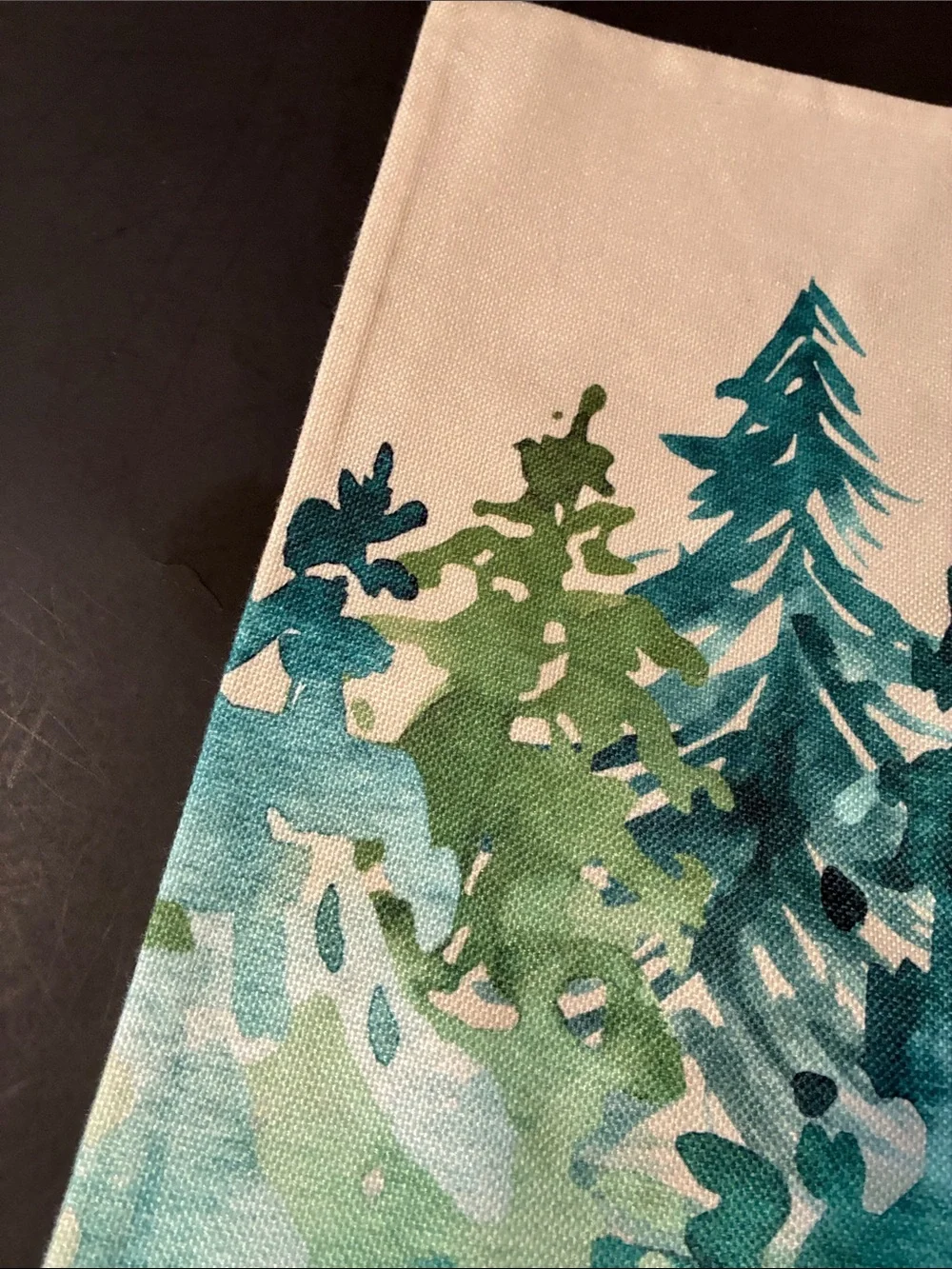Pine Trees Pillow Covers (pair; stuffed pillow option)